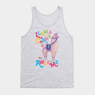 Llamacorns are Awesome Tank Top